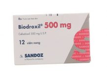 Biodroxil 500mg Thuốc Biodroxil 500mg - SĐK VN-12642-11