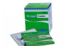 Biragan Codein Thuốc Biragan Codein - SĐK VD-25866-16