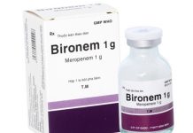 Bironem 1g Thuốc Bironem 1g - SĐK VD-23138-15