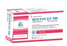 Bostocef 300 Thuốc Bostocef 300 - SĐK VD-32798-19