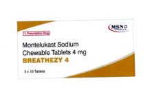 Breathezy 4 Thuốc Breathezy 4 - SĐK VN-18142-14