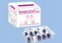 Broncocef 508 Thuốc Broncocef 508 - SĐK VNB-0268-02