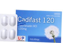 Cadifast 120 Thuốc Cadifast 120 - SĐK VD-28629-17