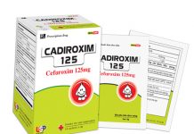Cadiroxim 125 Thuốc Cadiroxim 125 - SĐK VD-6178-08
