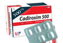 Cadiroxim 500 Thuốc Cadiroxim 500 - SĐK VD-21580-14