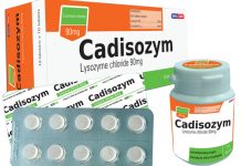 Cadisozym 90 Thuốc Cadisozym 90 - SĐK VD-5893-08
