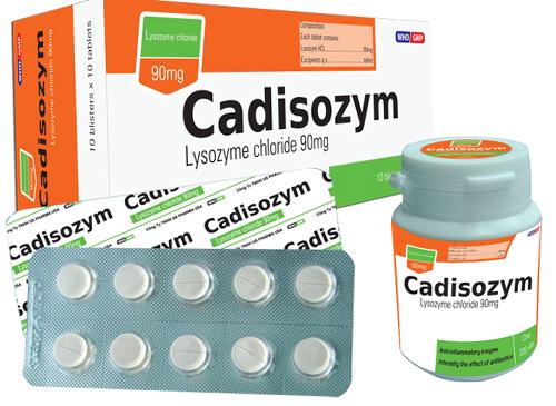 Cadisozym 90 - SĐK VD-5893-08 Thuốc Cadisozym 90 - SĐK VD-5893-08