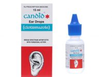 Candid ear drops 15ml Thuốc Candid ear drops 15ml - SĐK VN-2336-06