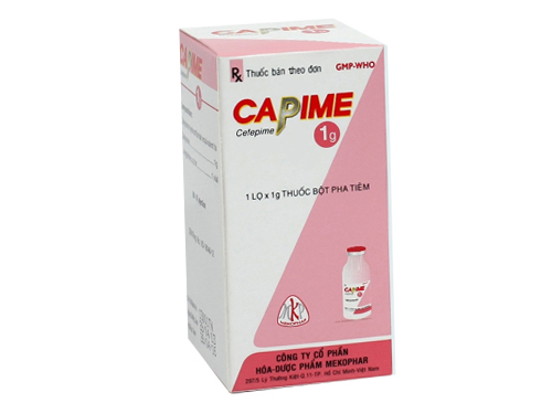 Capime 1g - SĐK VD-18046-12 Thuốc Capime 1g - SĐK VD-18046-12