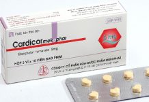 CardicorMekophar Thuốc CardicorMekophar - SĐK VD-33735-19