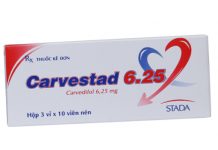 Carvestad 6.25 Thuốc Carvestad 6.25 - SĐK VD-29498-18