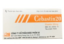 Cebastin 20 Thuốc Cebastin 20 - SĐK VD-21815-14