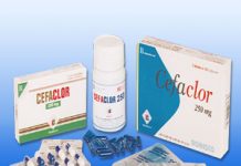 Cefaclor 250mg Thuốc Cefaclor 250mg - SĐK V18-H04-05