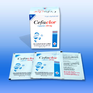 Cefaclor 250mg - SĐK VNB-2806-05 Thuốc Cefaclor 250mg - SĐK VNB-2806-05