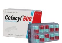 Cefacyl 500 Thuốc Cefacyl 500 - SĐK VD-23518-15