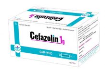 Cefazolin 1g Thuốc Cefazolin 1g - SĐK VD-24227-16
