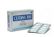 Cefdina 300 Thuốc Cefdina 300 - SĐK VD-11582-10