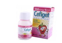 Cefiget Suspension 100mg/5ml Thuốc Cefiget Suspension 100mg/5ml - SĐK VN-11053-10