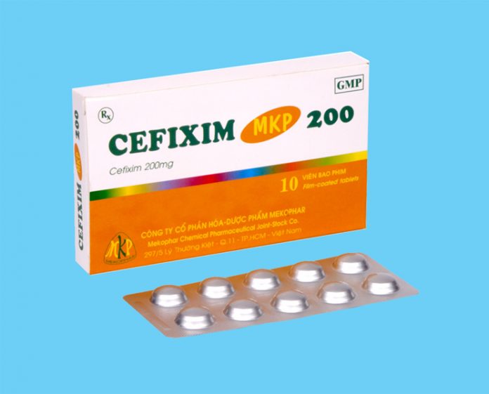 Thuốc Cefixim MKP 200mg - SĐK VNB-2780-05
