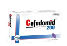 Cefodomid 200 Thuốc Cefodomid 200 - SĐK VD-24228-16