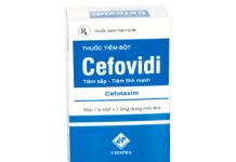 Cefovidi 1g Thuốc Cefovidi 1g - SĐK VD-1684-06