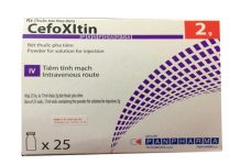 Cefoxitin Panpharma 2g Thuốc Cefoxitin Panpharma 2g - SĐK VN-21111-18