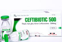 Ceftibiotic 500 Thuốc Ceftibiotic 500 - SĐK VD-23017-15