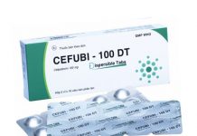 Cefubi -100DT Thuốc Cefubi -100DT - SĐK VD-24936-16