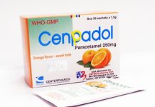 Cenpadol 250 Thuốc Cenpadol 250 - SĐK VD-32961-19