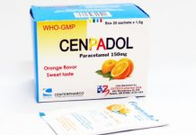 Cenpadol Thuốc Cenpadol - SĐK VD-19702-13