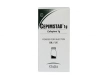 Cepimstad 1g Thuốc Cepimstad 1g - SĐK VD-24431-16