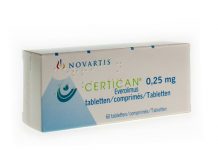 Certican 0.25mg Thuốc Certican 0.25mg - SĐK VN-16848-13