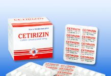 Cetirizin 10mg Thuốc Cetirizin 10mg - SĐK VNB-3871-05