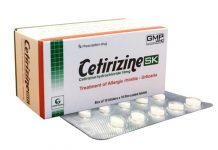 Cetirizine SK Thuốc Cetirizine SK - SĐK VD-22509-15