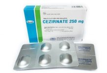 Cezirnate 250 mg Thuốc Cezirnate 250 mg - SĐK VD-20881-14