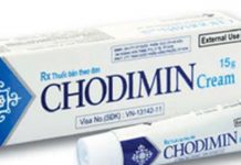 Chodimin cream Thuốc Chodimin cream - SĐK VN-13142-11