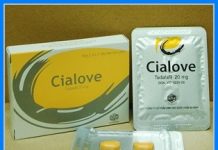 Cialove (Tadalafil 20 mg) Thuốc Cialove (Tadalafil 20 mg) - SĐK VD-8239-09