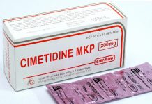 Cimetidine MKP 200 Thuốc Cimetidine MKP 200 - SĐK VD-32131-19