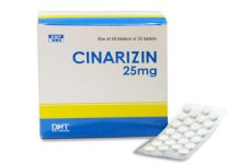 Cinarizin Thuốc Cinarizin - SĐK VNB-1098-02