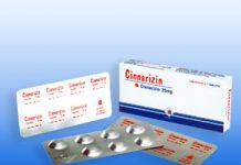 Cinnarizin 25mg Thuốc Cinnarizin 25mg - SĐK VNA-0369-02