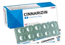 Cinnarizin Thuốc Cinnarizin - SĐK VD-19236-13