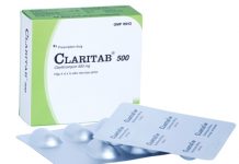 Claritab 500 Thuốc Claritab 500 - SĐK VD-25867-16
