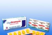 Clarithromycin 250mg Thuốc Clarithromycin 250mg - SĐK VNB-3872-05