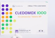 Cledomox 1000 Thuốc Cledomox 1000 - SĐK VD-13964-11