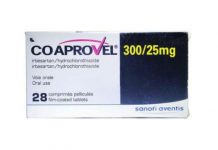 CoAprovel 300/25mg Thuốc CoAprovel 300/25mg - SĐK VN-17393-13