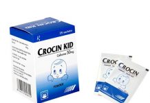 Crocin Kid – 50 Thuốc Crocin Kid - 50 - SĐK VD-8211-09
