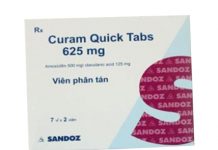 Curam Quicktabs 625mg Thuốc Curam Quicktabs 625mg - SĐK VN-18638-15
