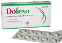 DOFEXO 60MG Thuốc DOFEXO 60MG - SĐK VD-18629-13