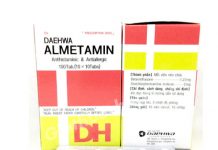 Daehwa almetamin tab. Thuốc Daehwa almetamin tab. - SĐK VN-15406-12