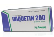 Daquetin 200 Thuốc Daquetin 200 - SĐK VD-26676-17